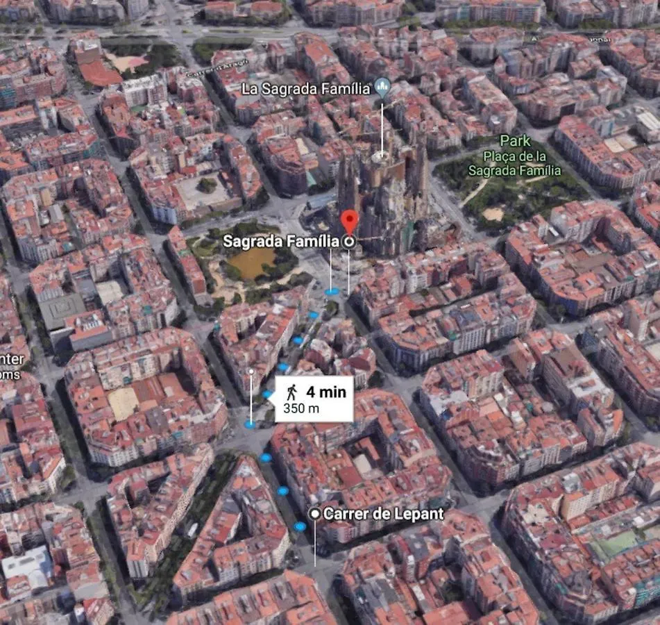 Apartment Luminous 2 Bedroom Next To Sagrada Familia Barcelona